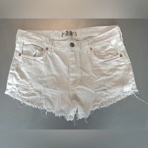 We The Free Distressed Jean Shorts